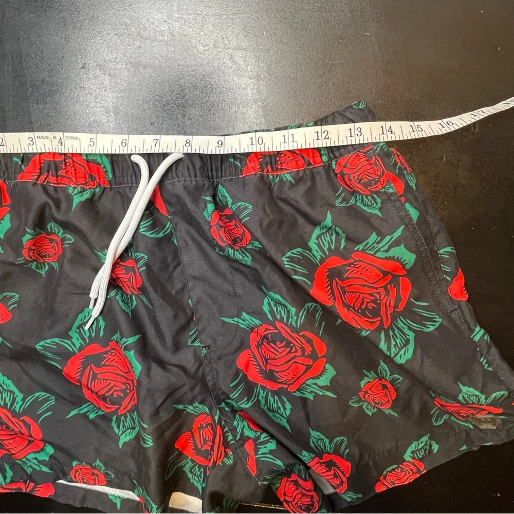 Empyre Black Rose Swim Trunks